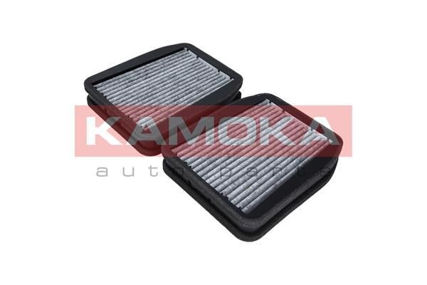 KAMOKA F507201 Air conditioner filter Fresh Air Filter, Activated Carbon Filter, 202 mm x 175 mm x 40 mm