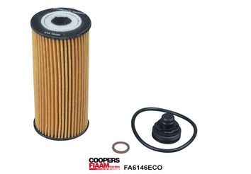 COOPERSFIAAM FILTERS Filter Insert Inner Diameter: 22mm, Ø: 53mm, Height: 125mm Oil filters FA6146ECO buy