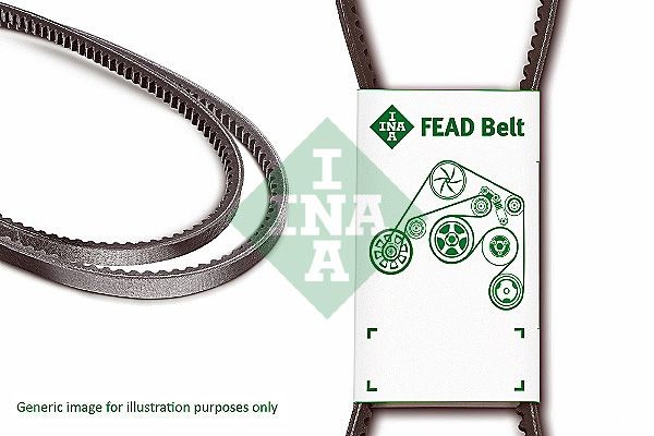 FB 10X1025 INA Vee-belt MAZDA Width: 10mm, Length: 1025mm