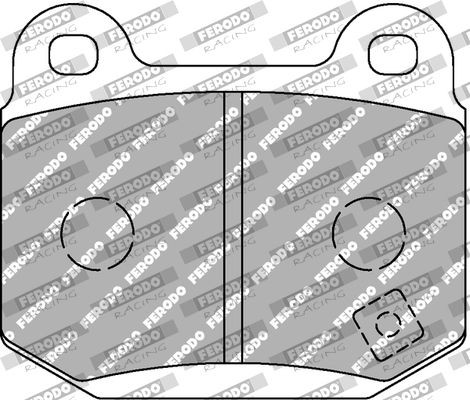 original Nissan 350z Coupe Brake pads front and rear FERODO RACING FCP1562H
