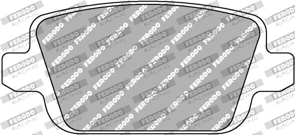 Original FERODO RACING Bremsbelagsatz FCP1917H für FORD FOCUS