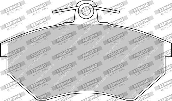 Original FCP774R FERODO RACING Brake pad kit AUDI