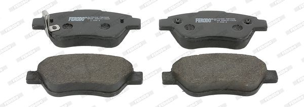 FDB1920W Set of brake pads 23982 FERODO PREMIER FRICTION, with acoustic wear warning, with piston clip, with brake caliper screws