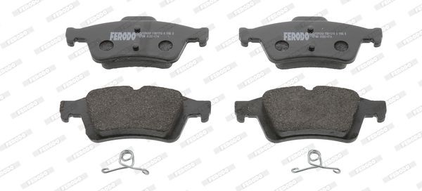 FDB1931W Set of brake pads 24136 FERODO PREMIER FRICTION, not prepared for wear indicator, with spring