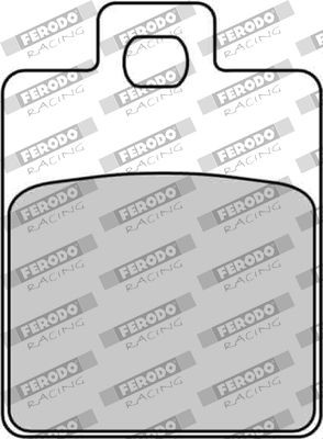 FERODO RACING Width: 49,1mm, Thickness: 7mm Brake pads FDB2057AG buy