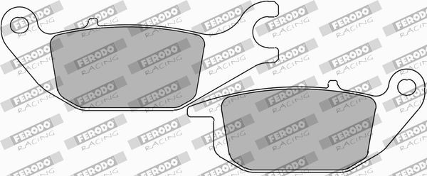 FERODO RACING Width 2 [mm]: 40,2mm, Width: 42,5mm, Thickness 2: 10mm, Thickness: 10mm Brake pads FDB2143EF buy