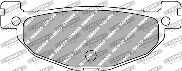 FERODO RACING Width: 38,3mm, Thickness: 12mm Brake pads FDB2200EF buy