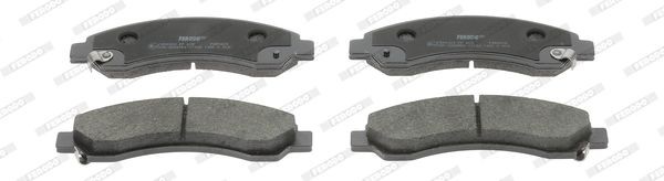 FERODO FDB4625 Brake pad set OES, with acoustic wear warning, without accessories