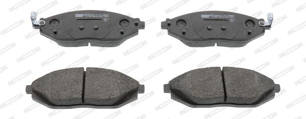 FERODO FDB4669 Brake pad set OES, with acoustic wear warning, without accessories