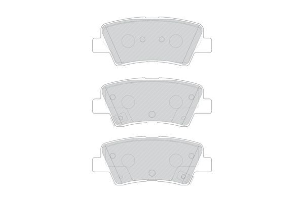 FERODO Brake pad set, disc brake 25337 buy online
