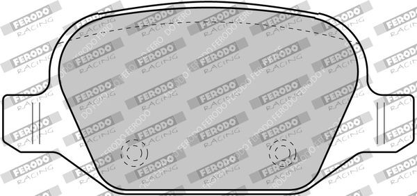 Originali FERODO RACING Pastiglie FDS1349 per FIAT 500