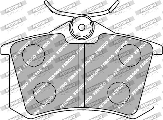 Great value for money - FERODO RACING Brake pad set FDS541
