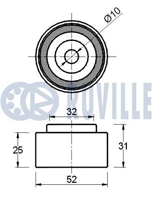 RUVILLE 55856 Tensioner pulley FIAT experience and price