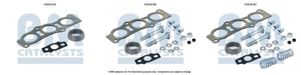Original FK91873 BM CATALYSTS Mounting kit, exhaust system experience and price