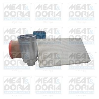 Originali MEAT & DORIA Kit tagliando filtri FKIVE001 per FORD TRANSIT