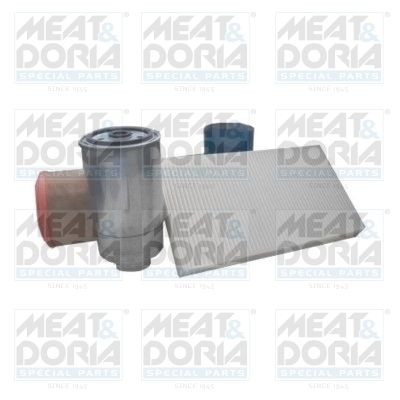 MEAT & DORIA FKIVE002 Filtro olio 190 7580