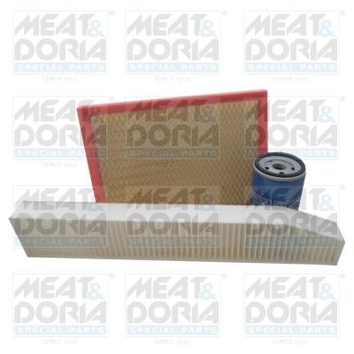 Originali FKJEE012 MEAT & DORIA Kit tagliando filtri JEEP