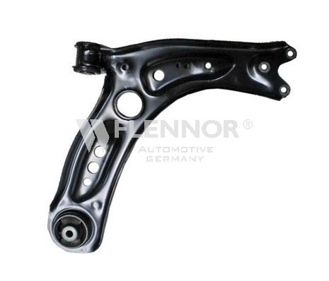 FLENNOR FL10307-G Suspension arm with rubber mount, without ball joint, Front Axle, Right, Control Arm, Sheet Steel