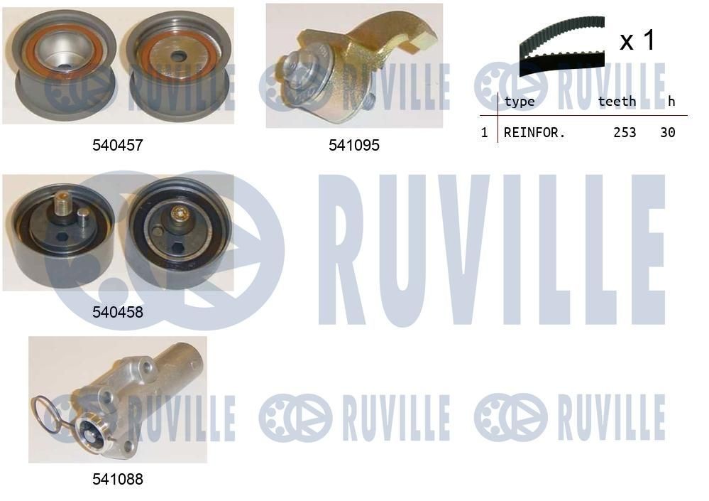 RUVILLE 58917 Tensioner pulley 489 2356