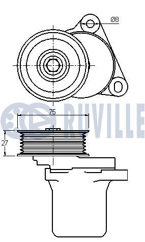 Ford KUGA Water pumps 1123026 RUVILLE 65926 online buy