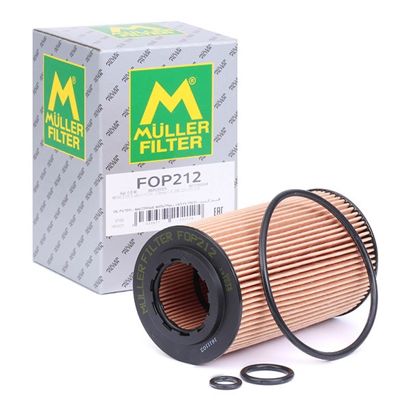 MULLER FILTER Filtre à Huile MERCEDES-BENZ,JEEP FOP212 05086301AA,5086301AA,1121840025 Oil Filtre 61