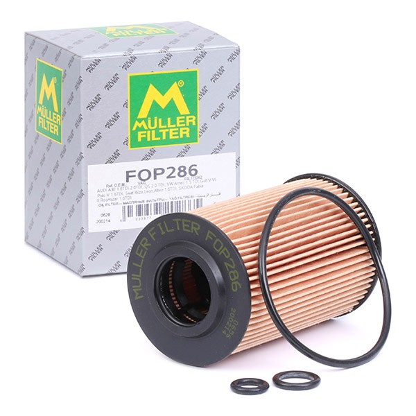 MULLER FILTER Filtre à Huile VW,AUDI,SKODA FOP286 Oil Filtre