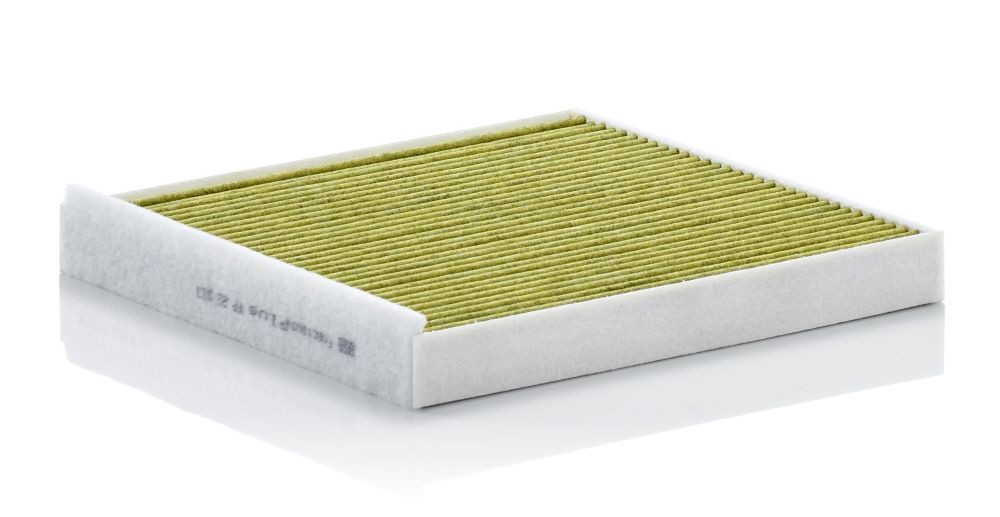 MANN-FILTER Activated Carbon Filter with polyphenol, with antibacterial action, Particulate filter (PM 2.5), with fungicidal effect, Activated Carbon Filter, 198 mm x 214 mm x 24 mm, FreciousPlus Width: 214mm, Height: 24mm, Length: 198mm Cabin filter FP 22 013 buy