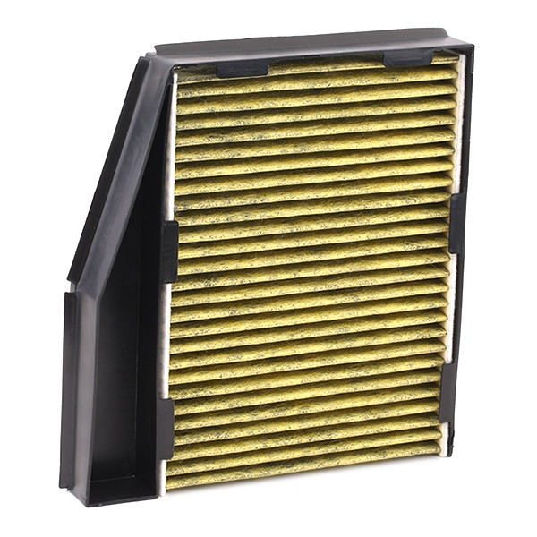 MANN-FILTER FP2335KIT Air conditioner filter Activated Carbon Filter with polyphenol, with antibacterial action, Particulate filter (PM 2.5), with fungicidal effect, Activated Carbon Filter, 224 mm x 216 mm x 30 mm, FreciousPlus