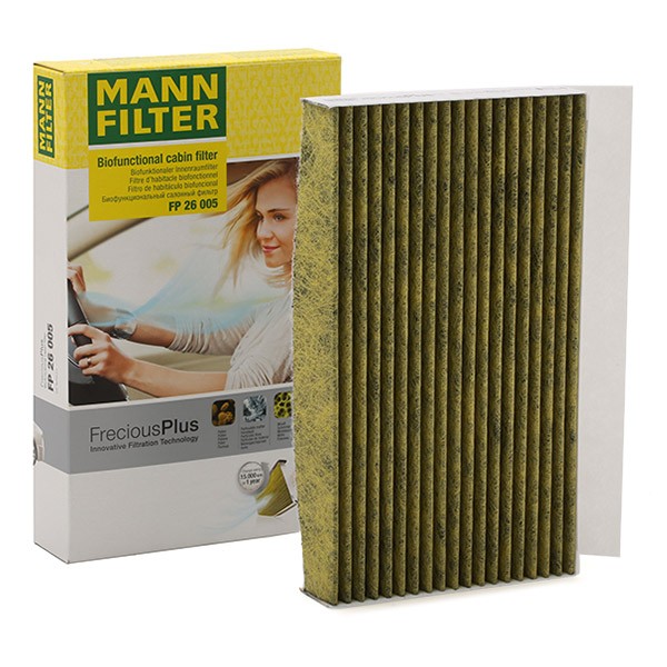 Renault Air conditioning parts - Pollen filter MANN-FILTER FP 26 005