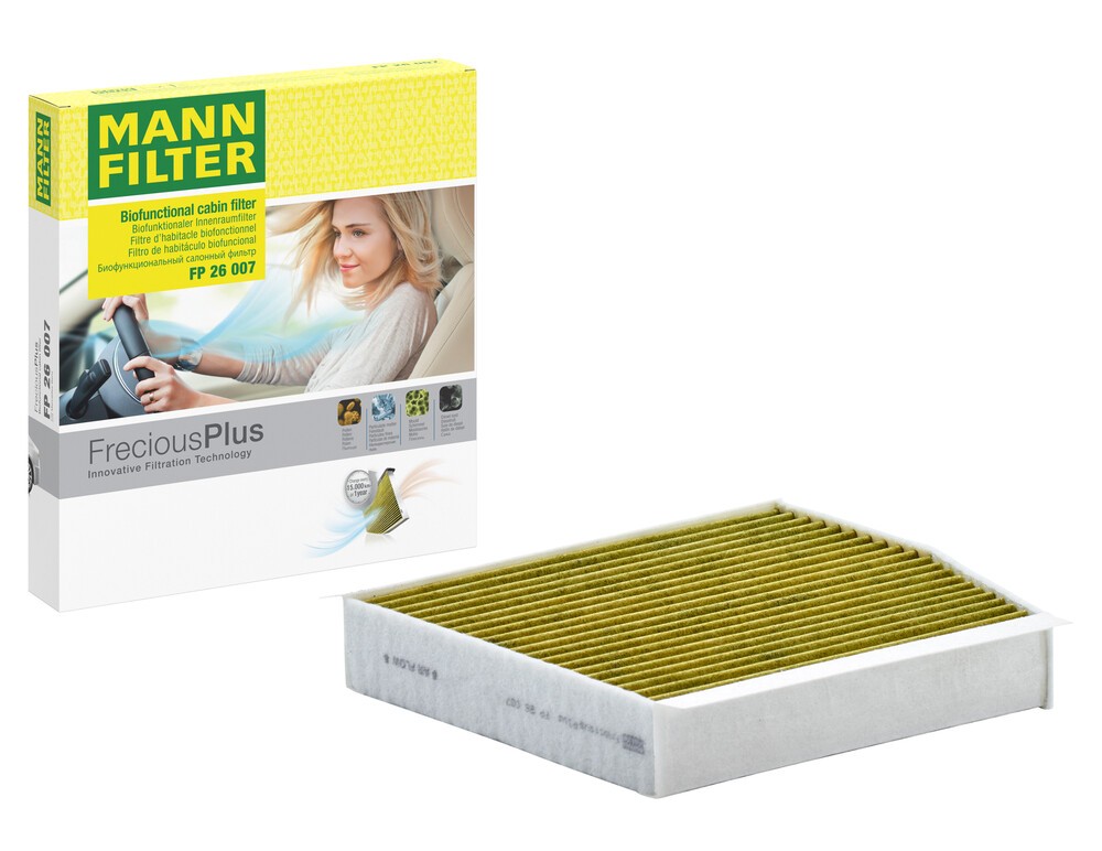 MANN-FILTER Filtre d'Habitacle MERCEDES-BENZ,INFINITI FP 26 007 2468300018,2468300118,A2468300018 A2