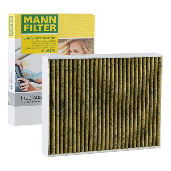 MANN-FILTER FP 2847/1 Pollen filter PORSCHE experience and price