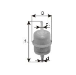 PZL Filters In-Line Filter Height: 118mm Inline fuel filter FPP04 buy