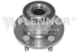 Hub bearing FLENNOR Front Axle, Left, Right, with integrated magnetic sensor ring - FR390294