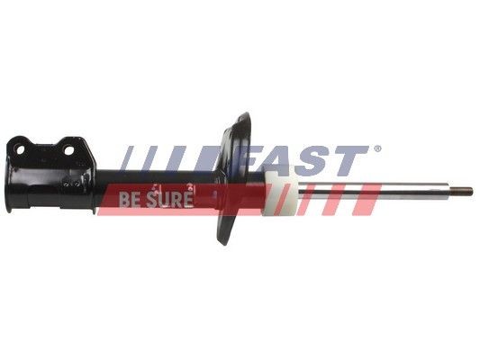 FAST FT11290 Shock absorber Front Axle Left, Gas Pressure, 529x350 mm, Twin-Tube, Suspension Strut, Top pin, Bottom Clamp