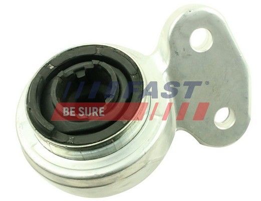 FAST FT18334 Control Arm- / Trailing Arm Bush Front Axle, Rear, Left, Rubber-Metal Mount, for control arm
