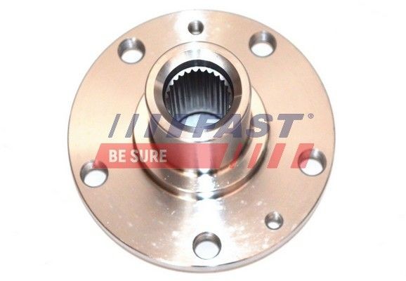 FAST FT23002 Wheel Hub without wheel bearing, Front Axle