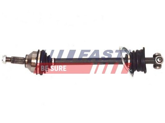 FAST FT27149 Drive shaft Front Axle Left, 676mm, Manual Transmission