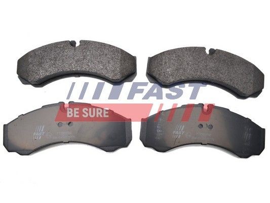 FAST Front Axle, Rear Axle, with integrated wear sensor Height: 66mm, Thickness: 20mm Brake pads FT29095HD buy