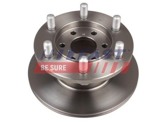 FAST Front Axle, 267x14mm, 6, solid Ø: 267mm, Num. of holes: 6, Brake Disc Thickness: 14mm Brake rotor FT31003 buy
