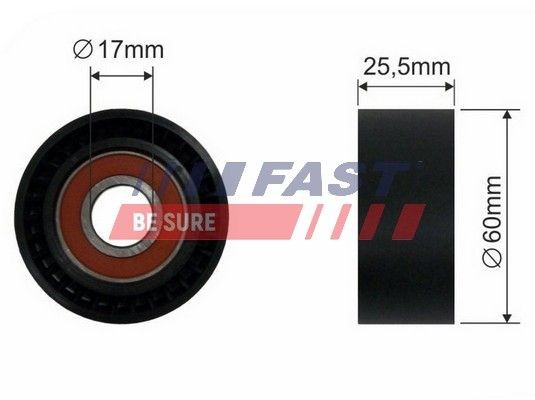 FAST FT44534 Tensioner pulley