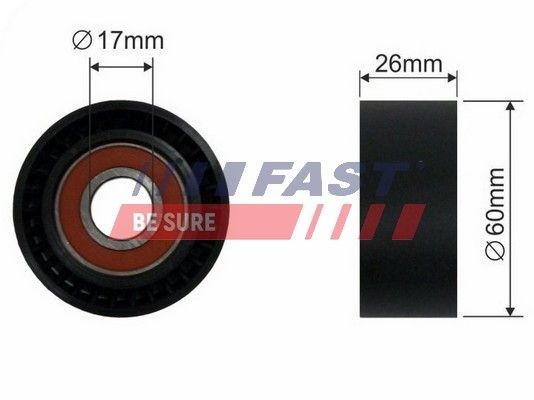 FAST FT44535 Tensioner pulley 5751 30