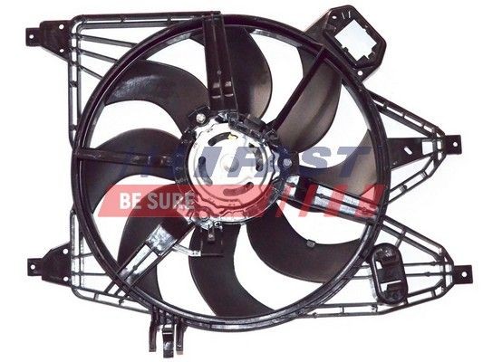 FAST FT56186 Fan, radiator Ø: 383 mm, 400W, with radiator fan shroud