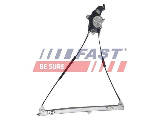 FAST FT91928 Window regulator Left Front, Operating Mode: Electric, with electric motor, without comfort function