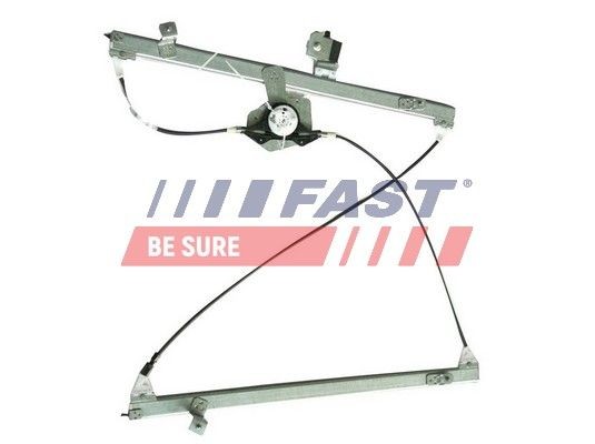 FAST FT91931 Window regulator Right Front, Operating Mode: Electric, without electric motor, without comfort function
