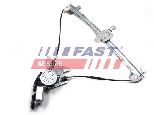 FAST FT91971 Window regulator Left Front, Operating Mode: Electric, with electric motor