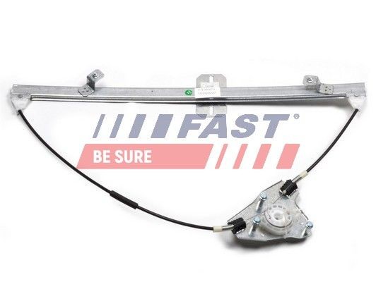FAST FT91973 Window regulator Left Front, Operating Mode: Electric, without electric motor, without comfort function