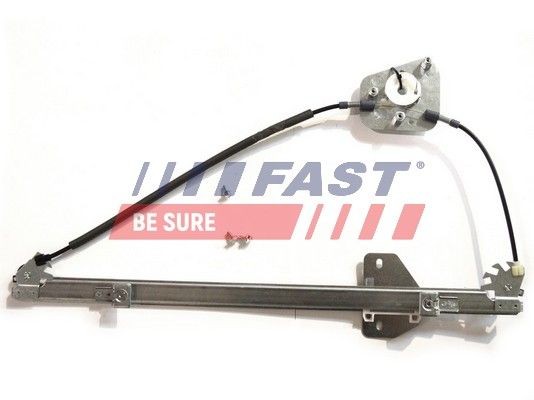 FAST FT91986 Window regulator Right Front, Operating Mode: Electric, without electric motor, without comfort function