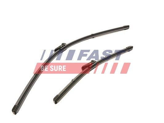 FT93225 FAST Windscreen wipers FIAT 600, 340 mm Front, Flat wiper blade