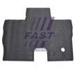 Rubberen mat met beschermranden FAST FT96101 voor auto