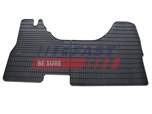Rubber mat with protective boards FAST FT96103 for car